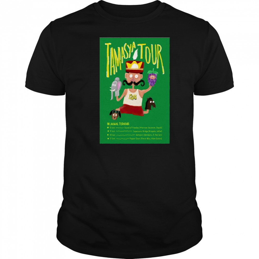 2025 Tamasya Tour Ini Jadwal Terakhir Poster T-Shirt
