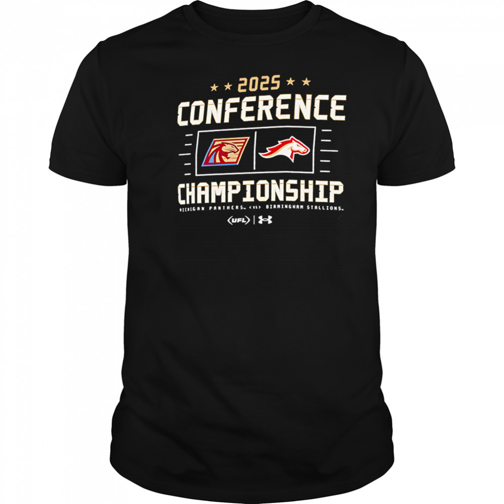 2025 USFL Conference Championship shirt