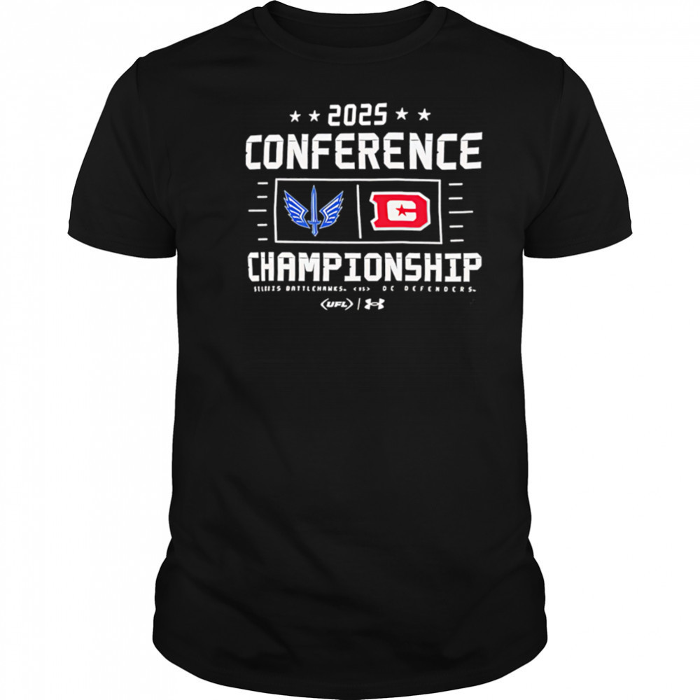 2025 XFL Conference Championship shirt