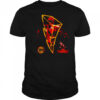 3D lightning Red Ranger retro shirt