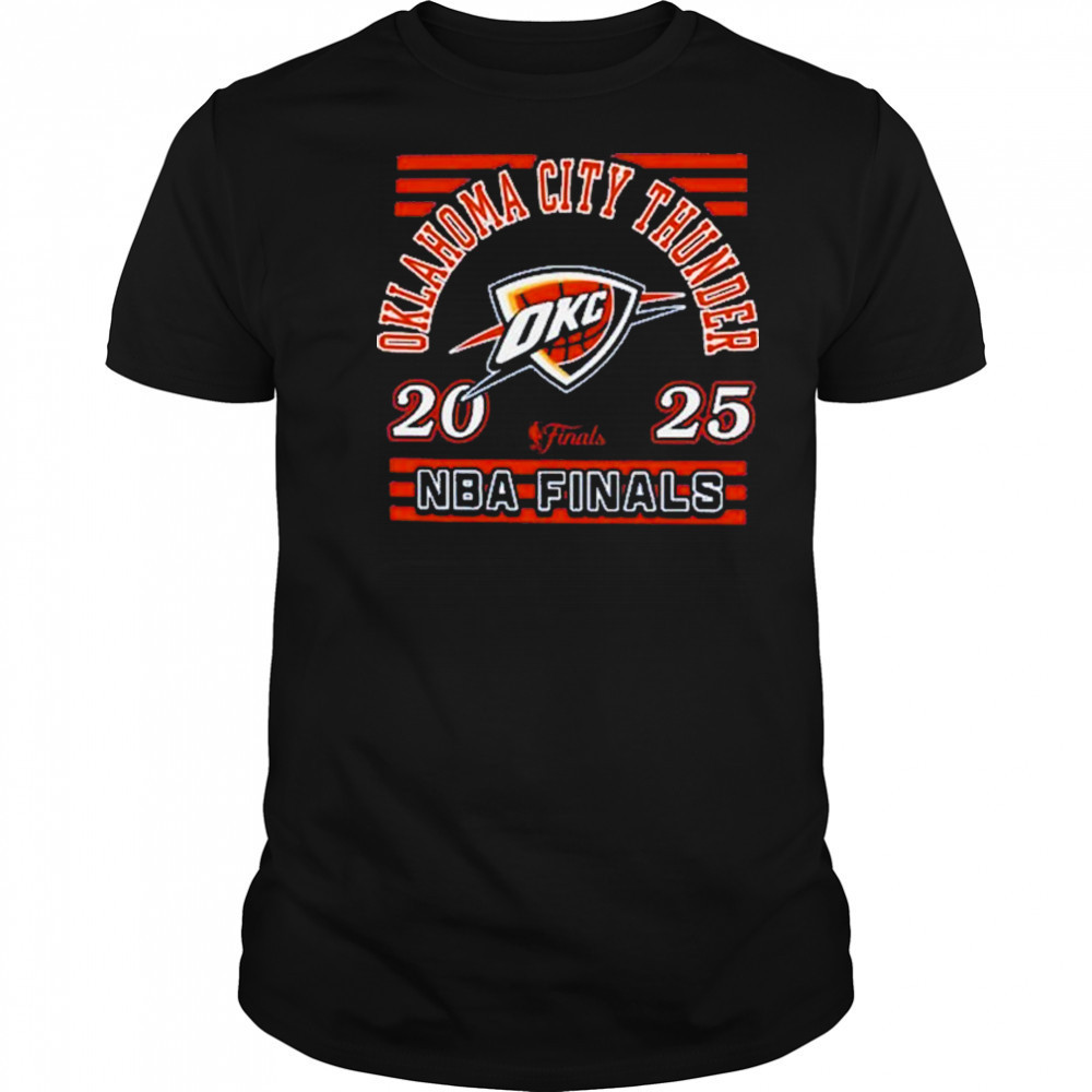 47 Oklahoma City Thunder Blue 2025 Finals Participant shirt