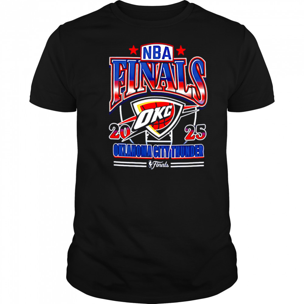 47 Oklahoma City Thunder Blue 2025 Finals Participant shirt
