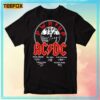 ACDC Pwr Up Tour 2024 Signatures Band T-Shirt