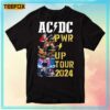 ACDC Pwr Up Tour 2024 Signatures T-Shirt