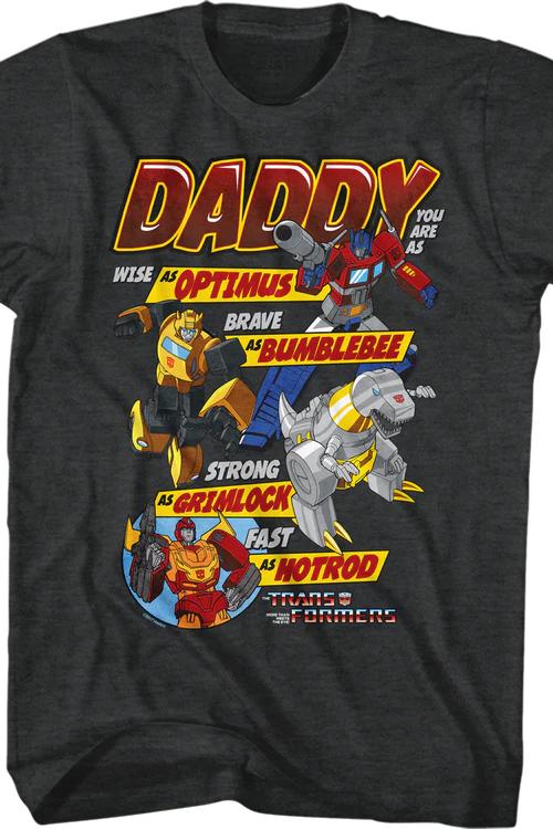 Autobots Father's Day Transformers T-Shirt