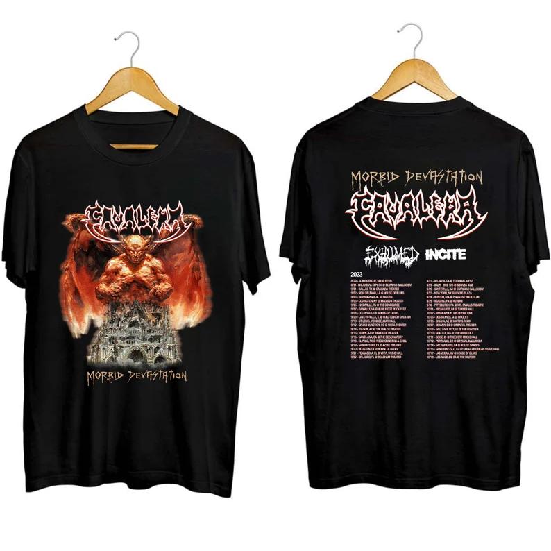Cavalera Conspiracy Morbid Devastation Tour Concert 2023 Short-Sleeve T-Shirt