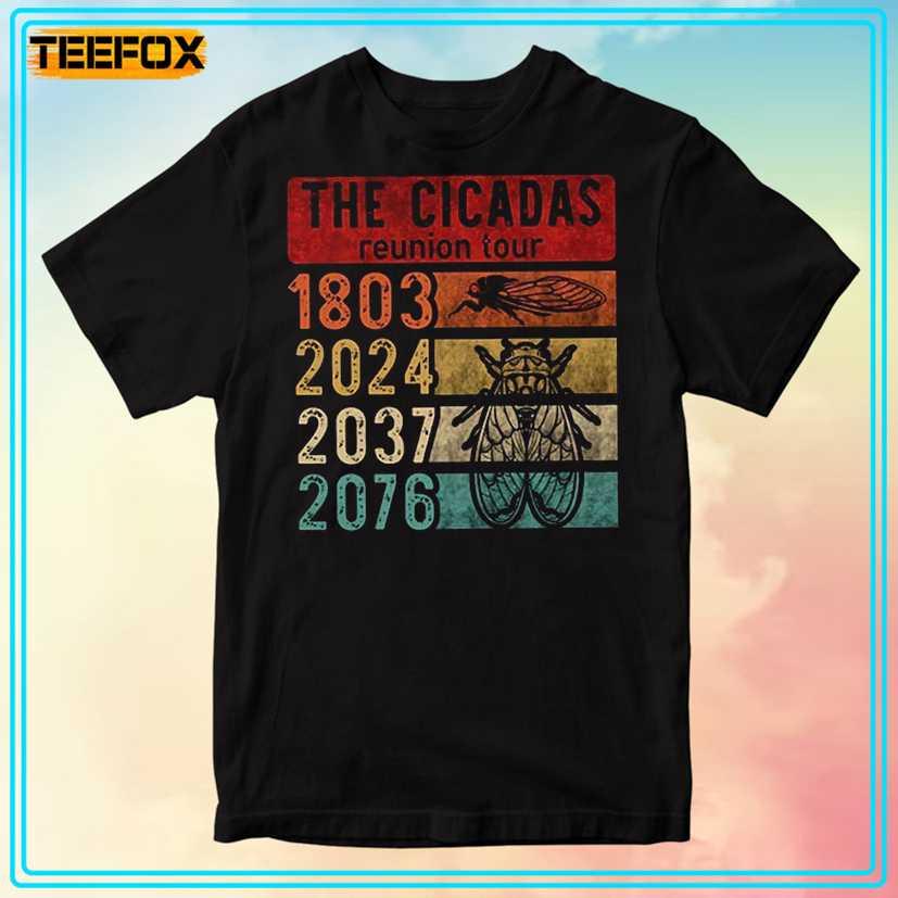 Cicada Reunion Summer Tour 2024 Vintage T-Shirt