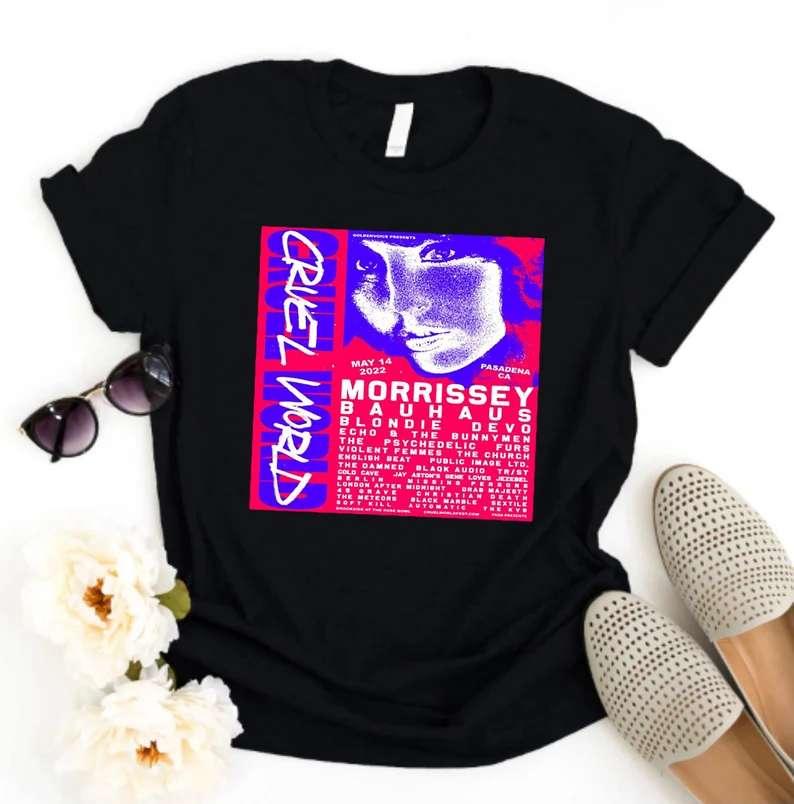 Cruel World Cali 2022 Music Festival T-Shirt Merch