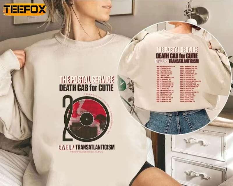 Death Cab for Cutie 2023 Tour Adult Short-Sleeve T-Shirt