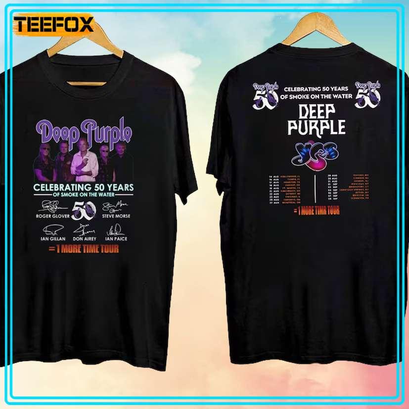 Deep Purple 50th Anniversary Tour 2024 Unisex T-Shirt