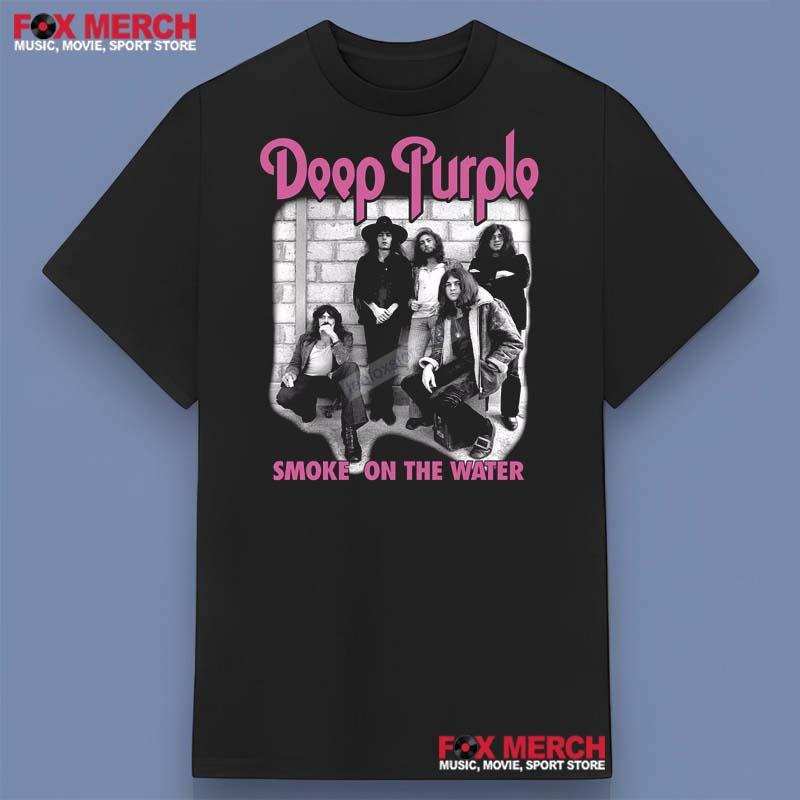 Deep Purple Band Smoke On The Water Shirt