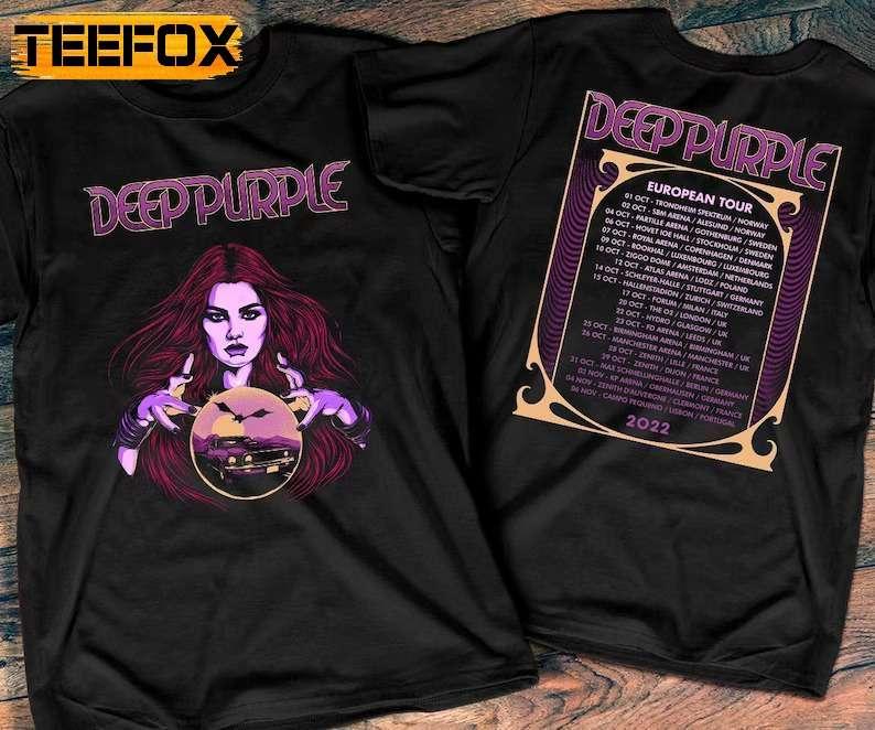 Deep Purple The Whoosie European Tour 2022 T-Shirt