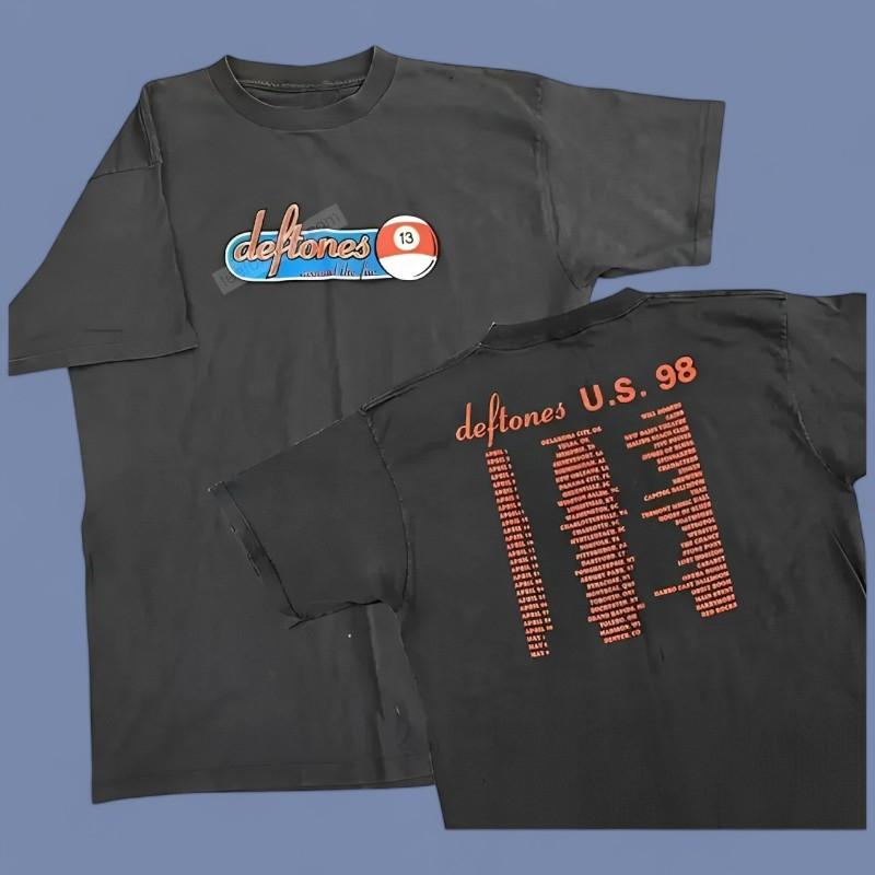Deftones US 1998 Tour Black Shirt