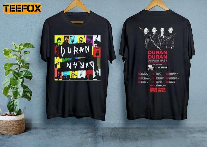 Duran Duran North American Tour The Future Past Tour 2023 Short-Sleeve T-Shirt