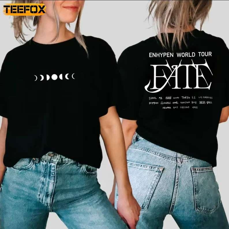 Enhypen Fate World Tour 2023 Short-Sleeve T-Shirt
