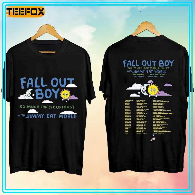 Fall Out Boy So Much For (2OUR )Dust Tour 2024 Concert Dates T-Shirt
