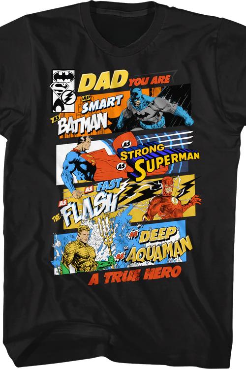 Justice League Father's Day T-Shirt