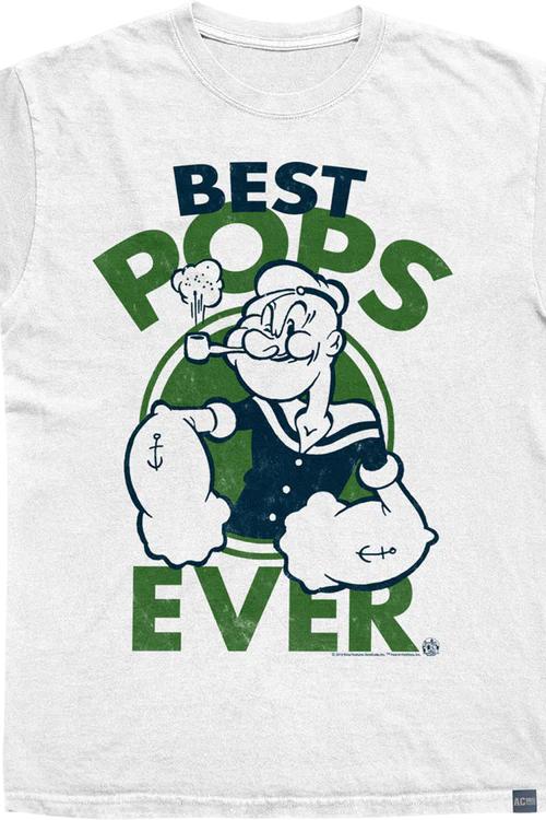 Made In USA Best Pops Ever Popeye T-Shirt