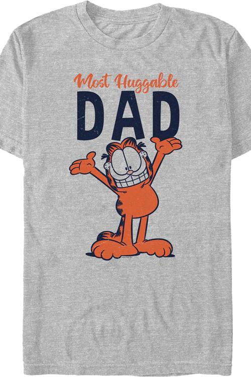Most Huggable Dad Garfield T-Shirt