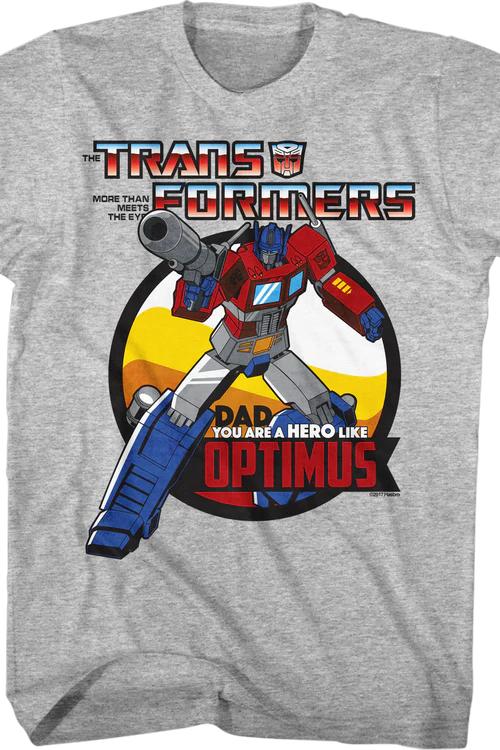 Optimus Prime Father's Day Transformers T-Shirt