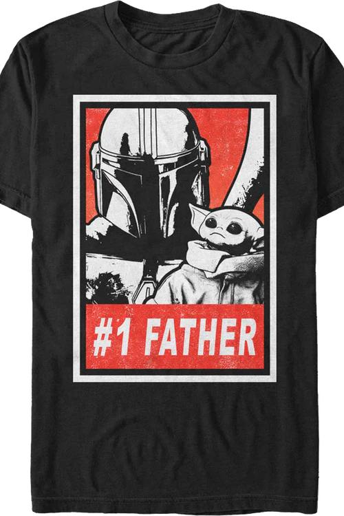 The Mandalorian #1 Father Star Wars T-Shirt