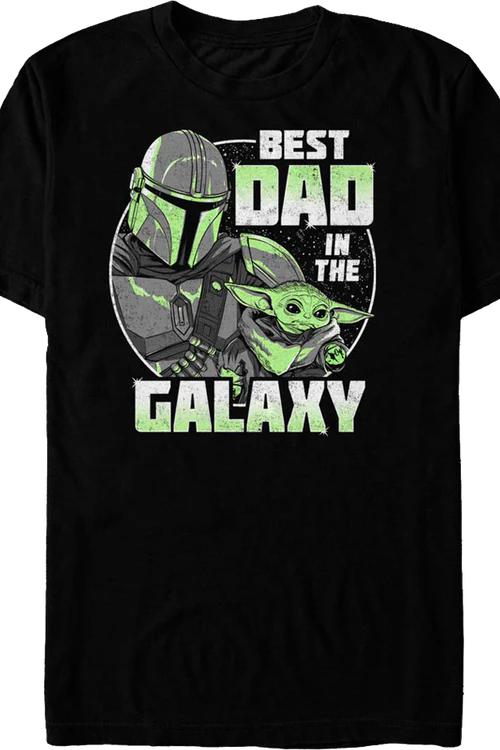 The Mandalorian Best Dad In The Galaxy Star Wars T-Shirt