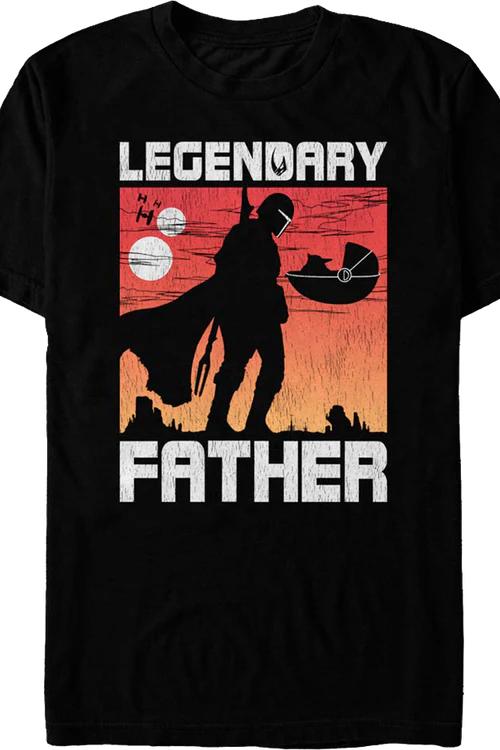 The Mandalorian Legendary Father Star Wars T-Shirt