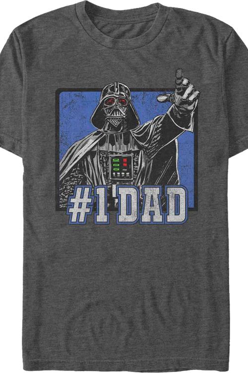 Vintage #1 Dad Darth Vader Star Wars T-Shirt
