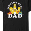 World's Best Dad Simpsons T-Shirt
