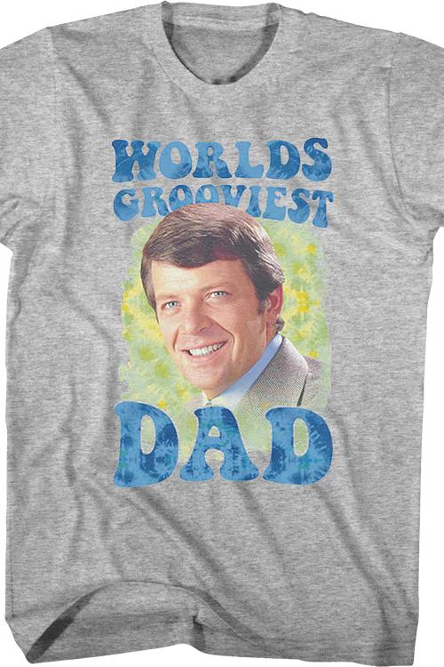 World's Grooviest Dad Brady Bunch T-Shirt