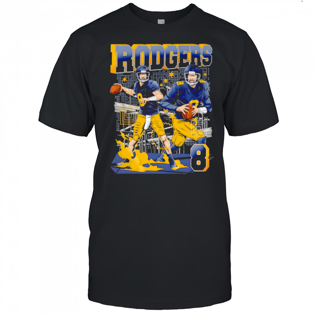 Aaron Rodgers 8 Pittsburgh Steelers city shirt