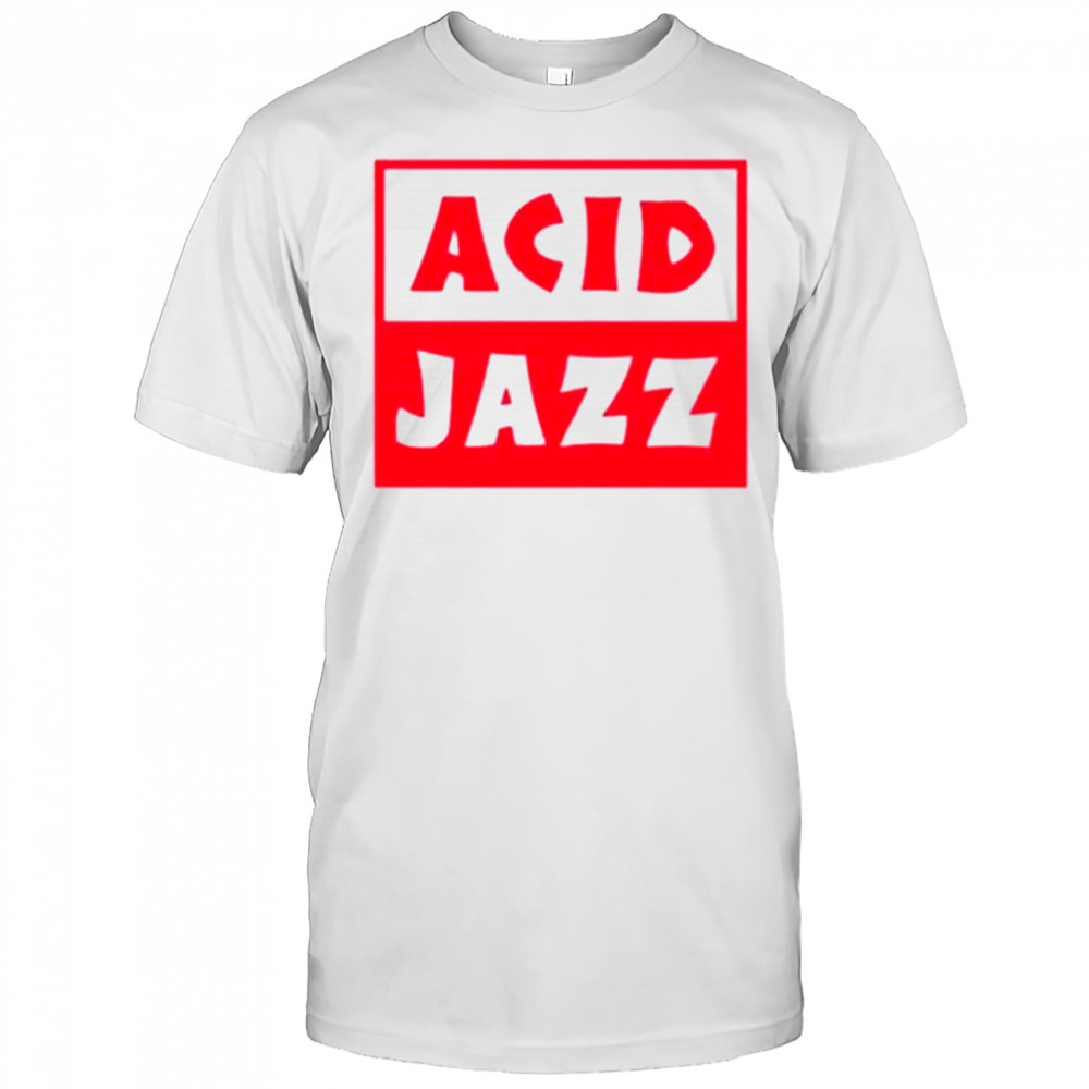 Acid Jazz Classic (White Red) T-Shirt