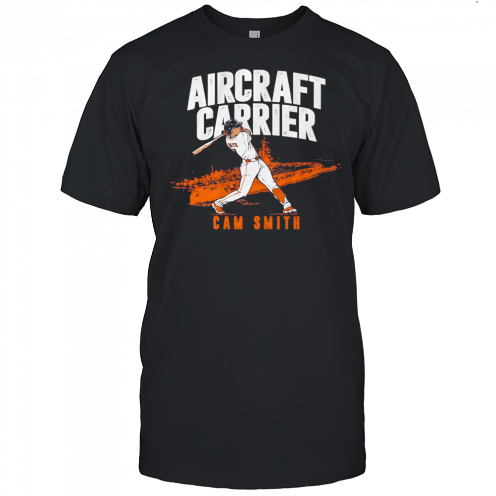 Aircraft Carrier Cam Smith Houston Astros baseball shirt