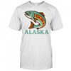 Alaska Salmon Fishing Native American Indigenous Tlingit Art Shirt