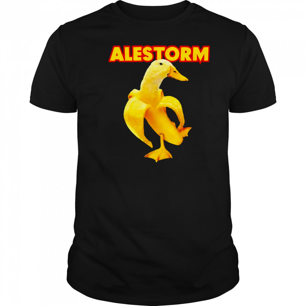 Alestorm banana duck shirt