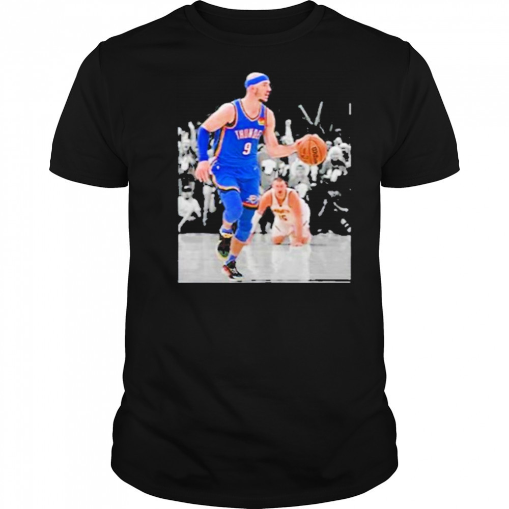 Alex Caruso Funny Meme With Nikola Jokic Shirt
