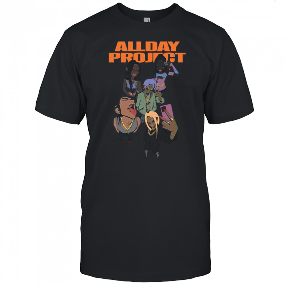 Allday Project Color Cartoon Famous 2025 T-Shirt