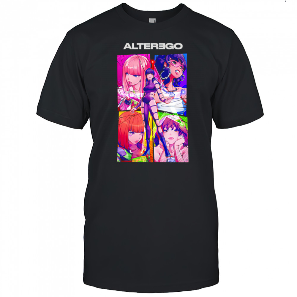 Alter Ego Comic Collage shirt