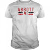 Andrew Abbott 41 Cincinnati Font vintage shirt