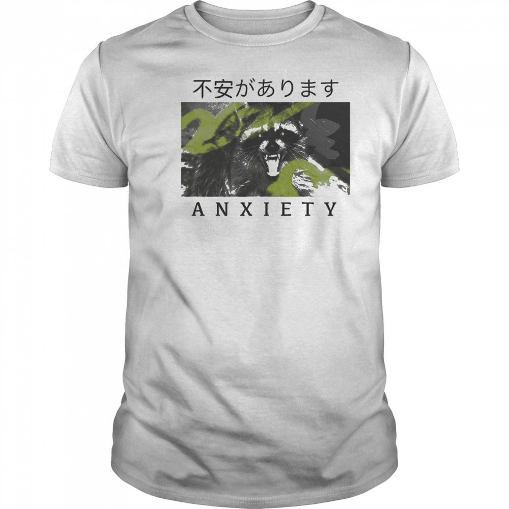 Anxiety Raccoon T-shirt