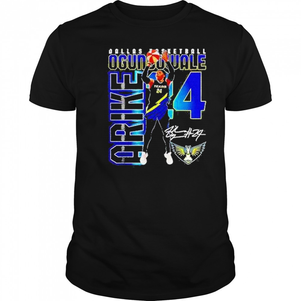Arike Ogunbowale Dallas Wings Player Number Shirt