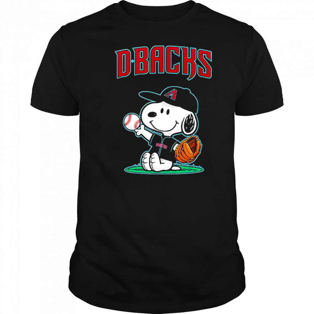 Arizona Diamondbacks Peanuts Snoopy shirt