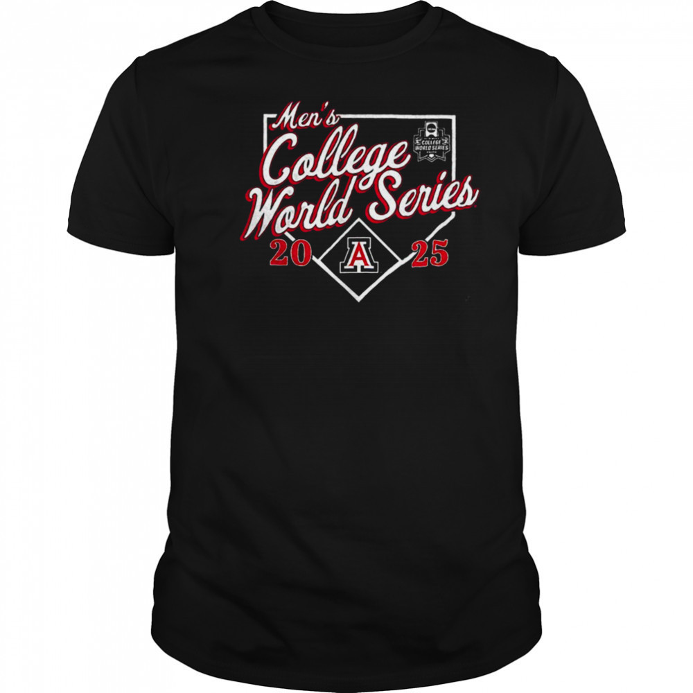 Arizona Wildcats 2025 NCAA Baseball Men’s College World Series shirt