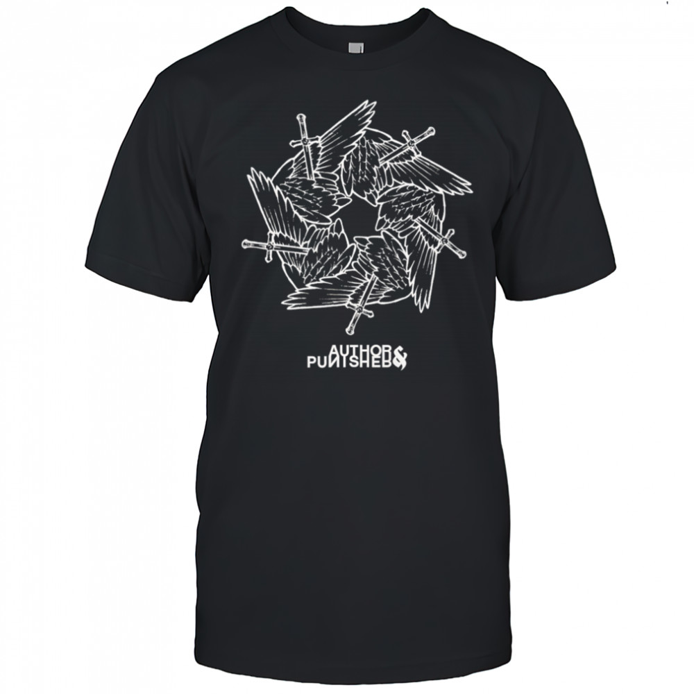 Author and Punisher Winged Circle shirt