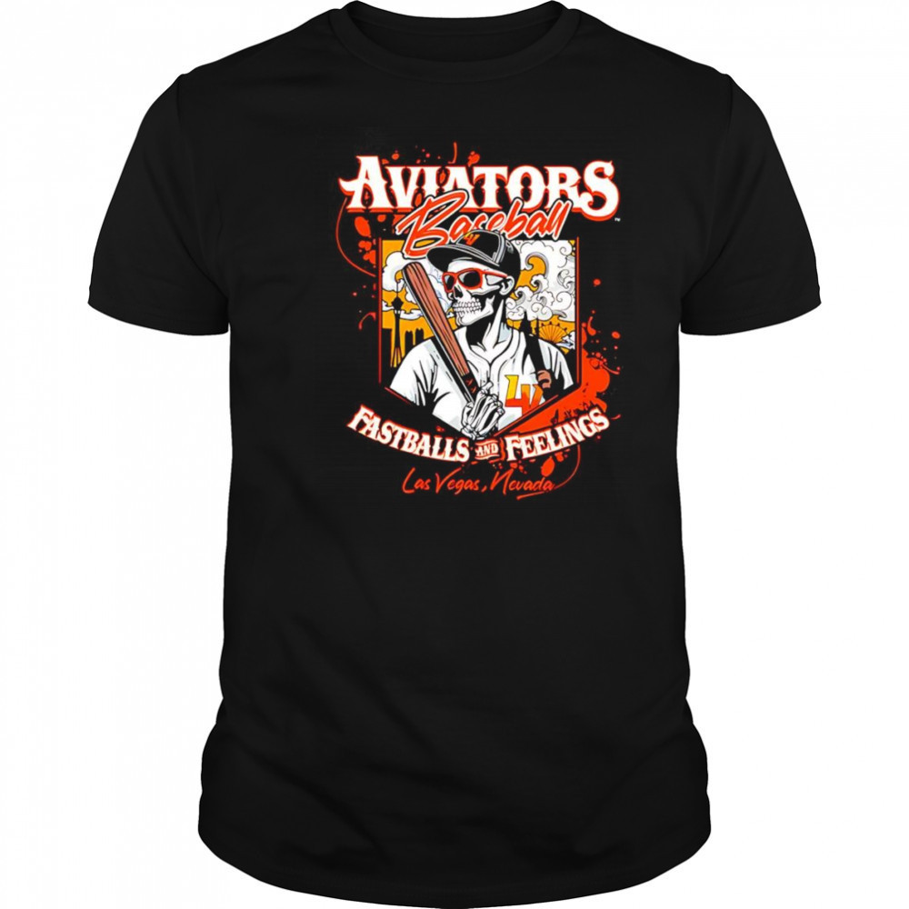 Aviators baseball fastballs and feelings shirt