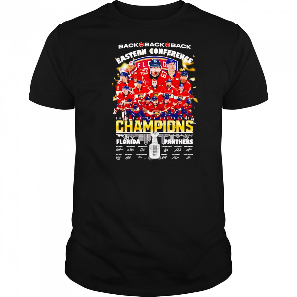 Back to back to back Eastern Conference 2025 Champions Florida Panthers shirt