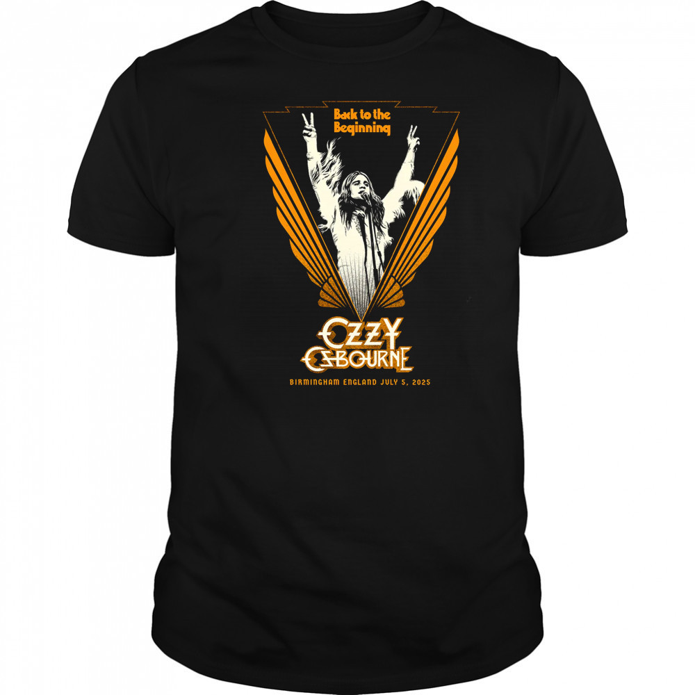 Back To The Beginning Ozzy Osbourne Shep Fairey T-Shirt