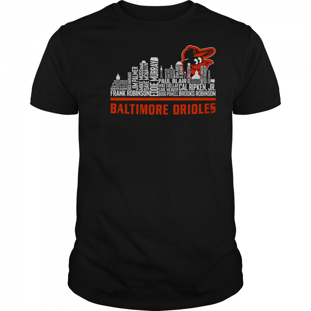 Baltimore Orioles 2025 Skyline T-Shirt