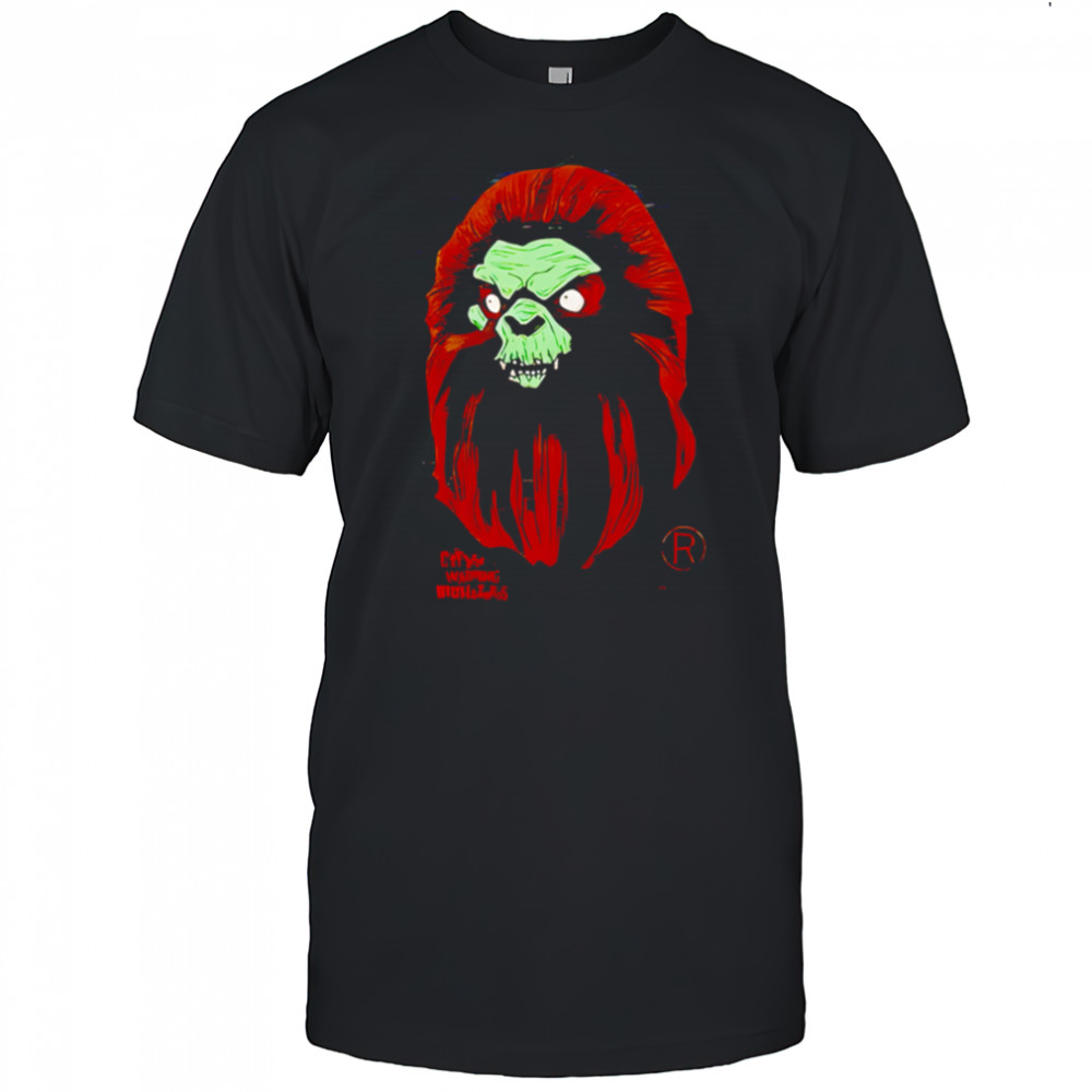 Bape Horror Mad Face shirt