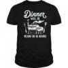 BBQ Men Smoking Meat Smoker Grilling Barbecue Dad shirt